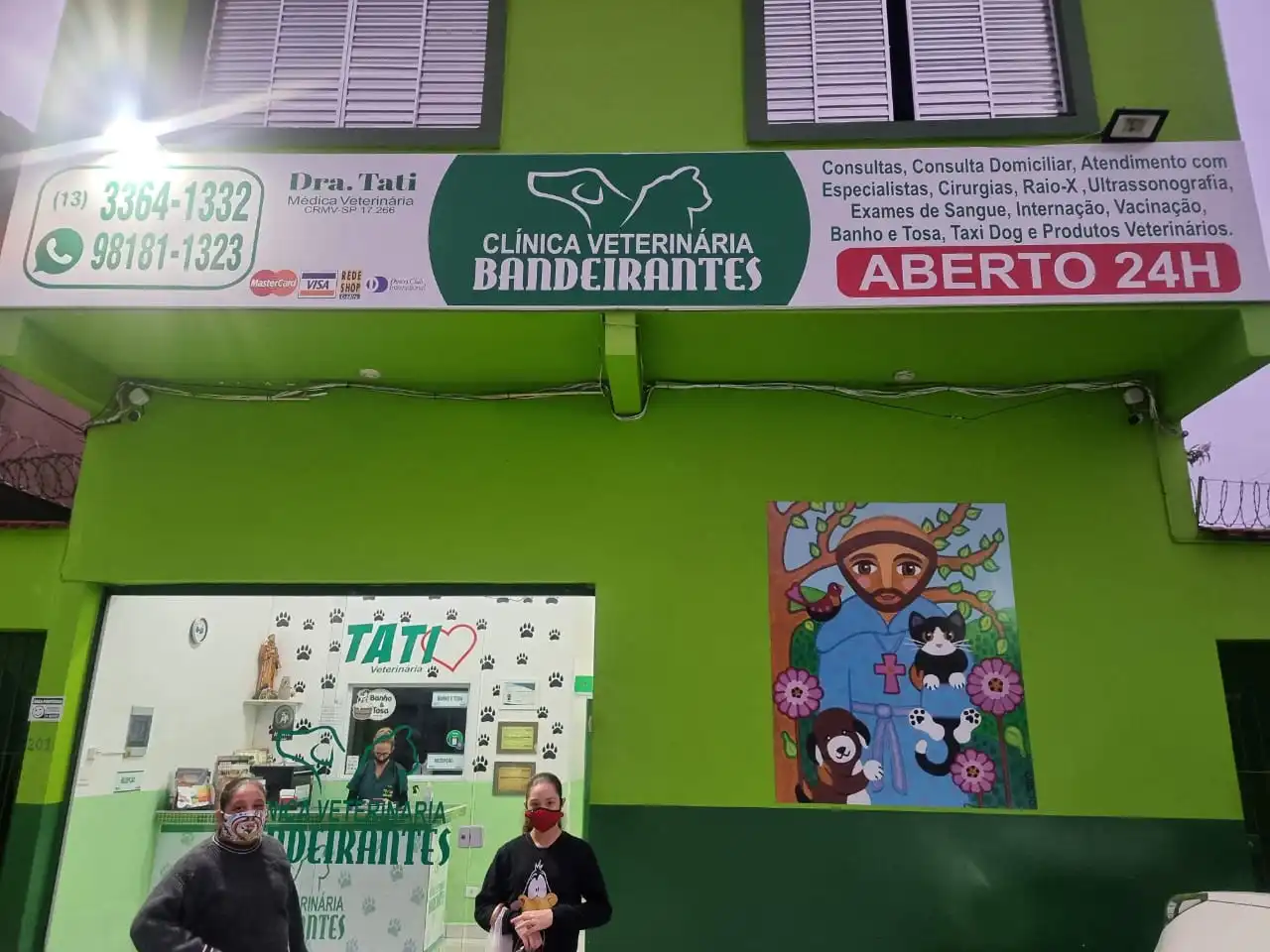 Fale com a Clínica Veterinária Bandeirantes